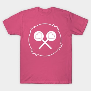 two heart shaped lollipops T-Shirt